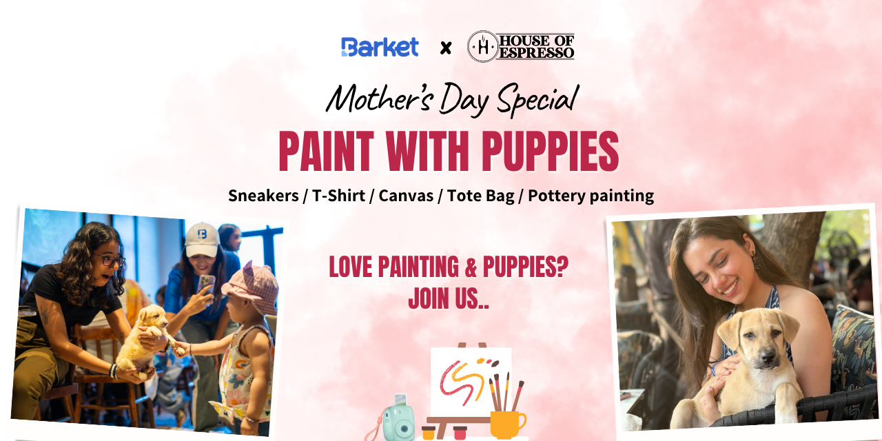 Paint with Puppies – House of Espresso