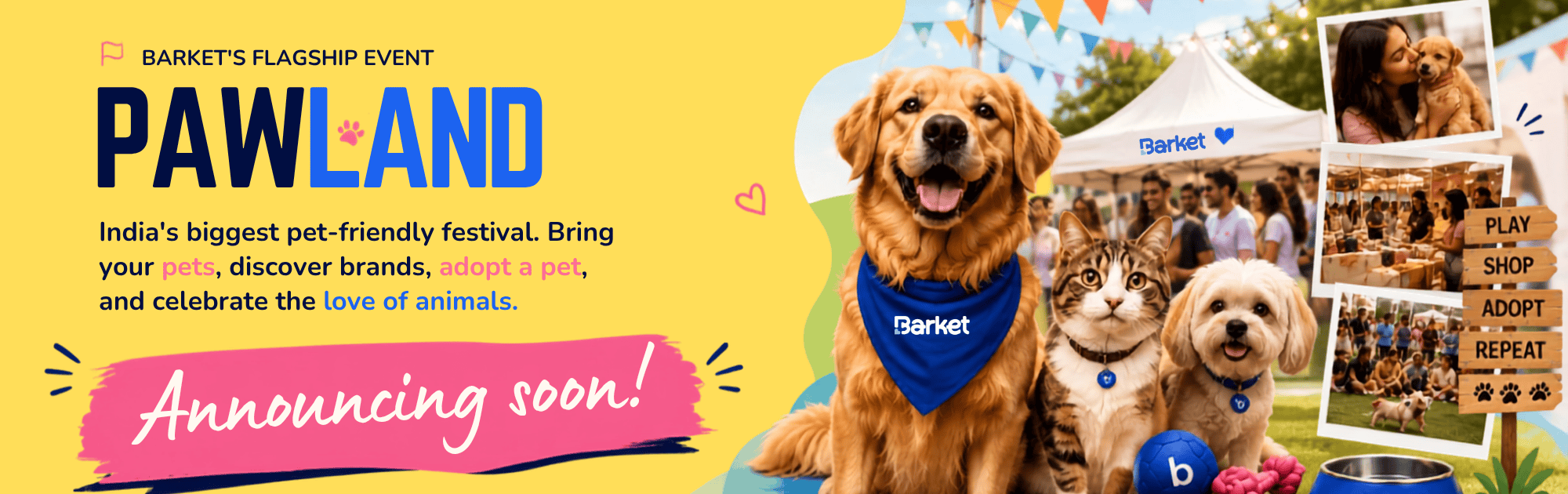 PawLand — India's biggest pet-friendly festival by Barket