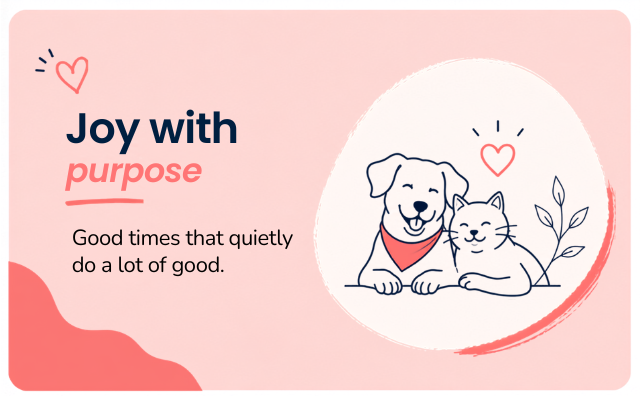 Joy with purpose