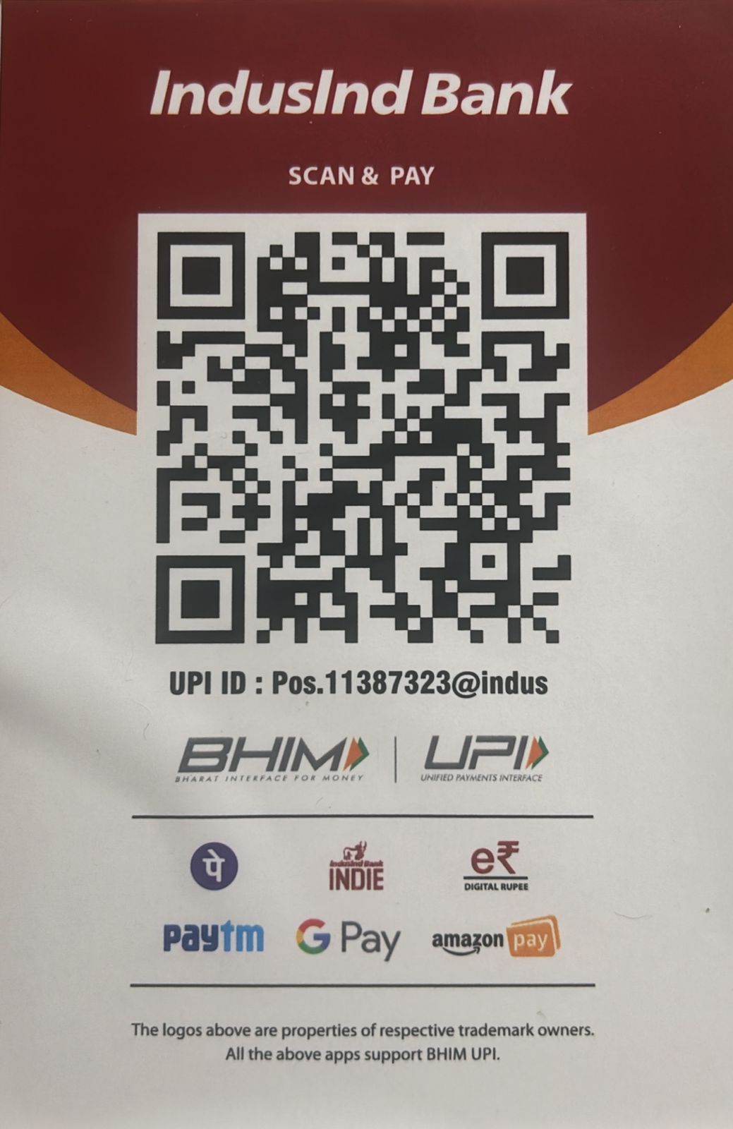 UPI QR Code — scan to donate to Barket Cares Foundation