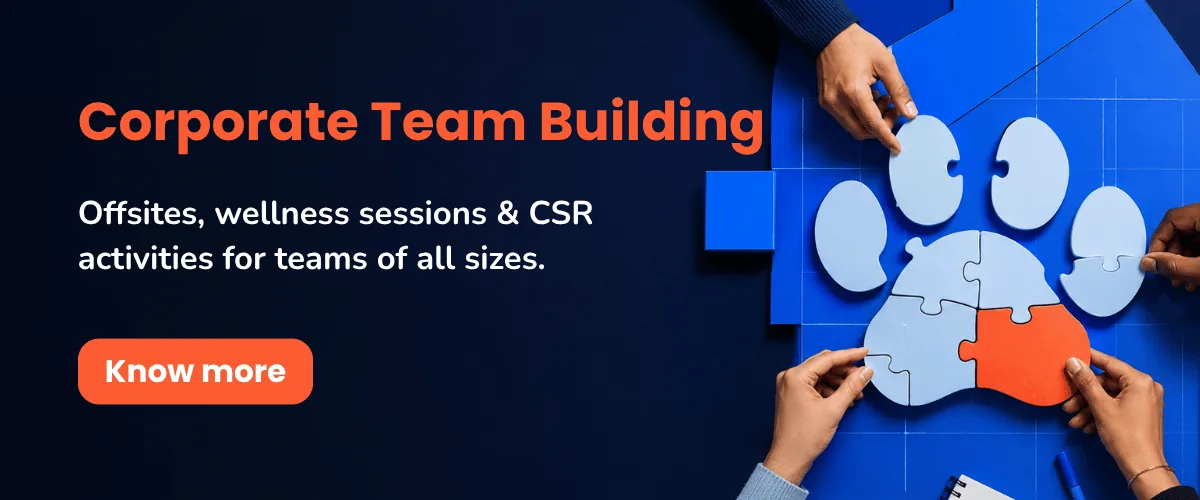 Corporate Team Building — Offsites, wellness sessions & CSR activities