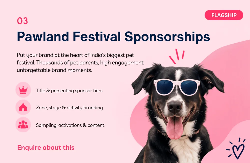 Pawland Festival Sponsorships