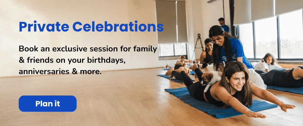 Private Celebrations — Book an exclusive session for family & friends